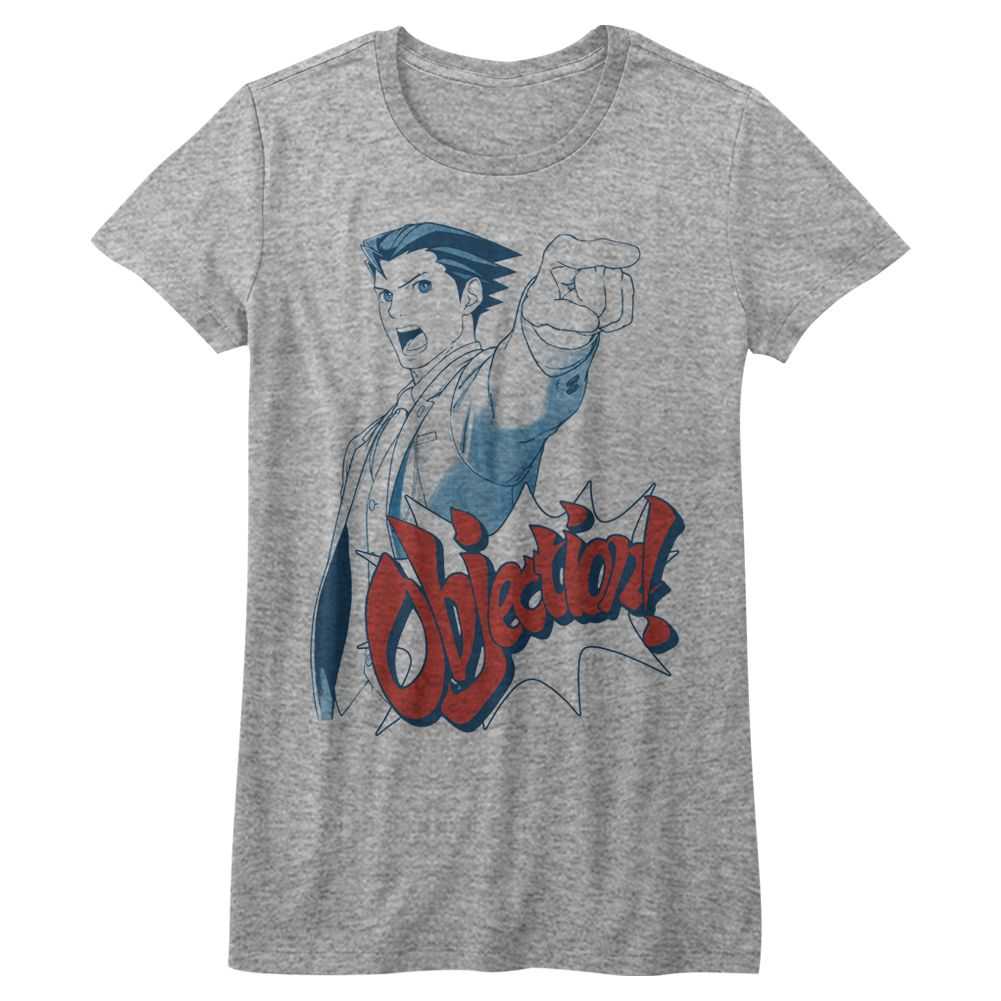 Ace Attorney - OBJECTION Adult Shirt