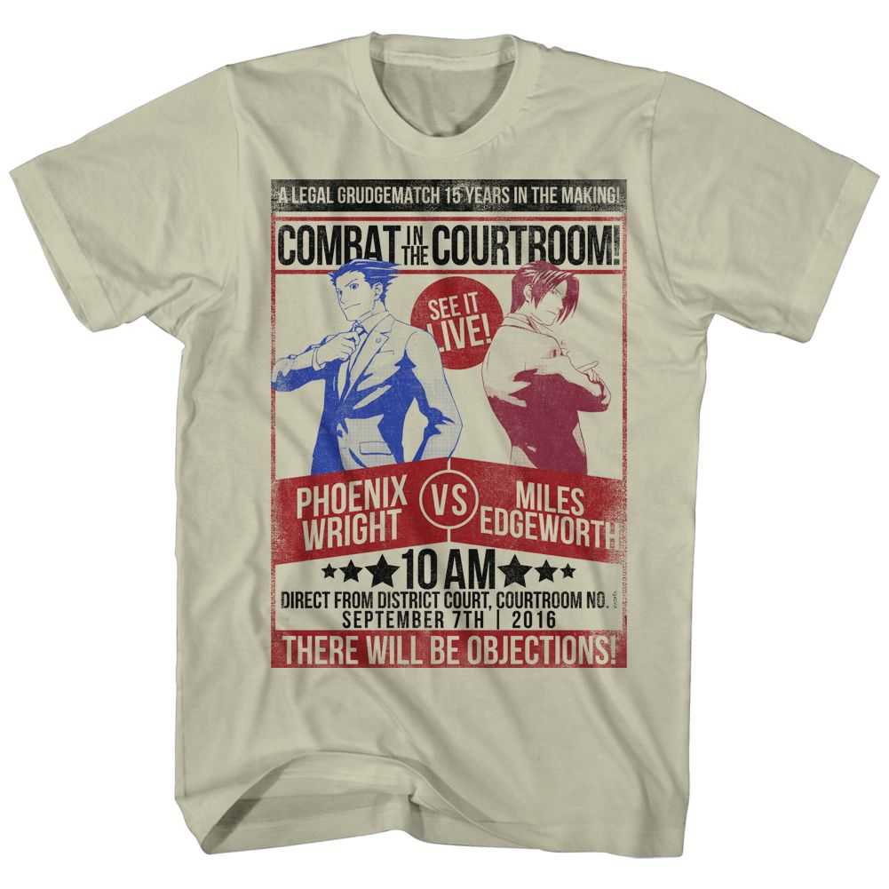 Ace Attorney - FIGHT Adult Shirt