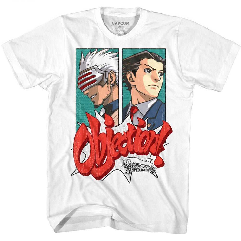 Ace Attorney - OBJECTION Adult Shirt