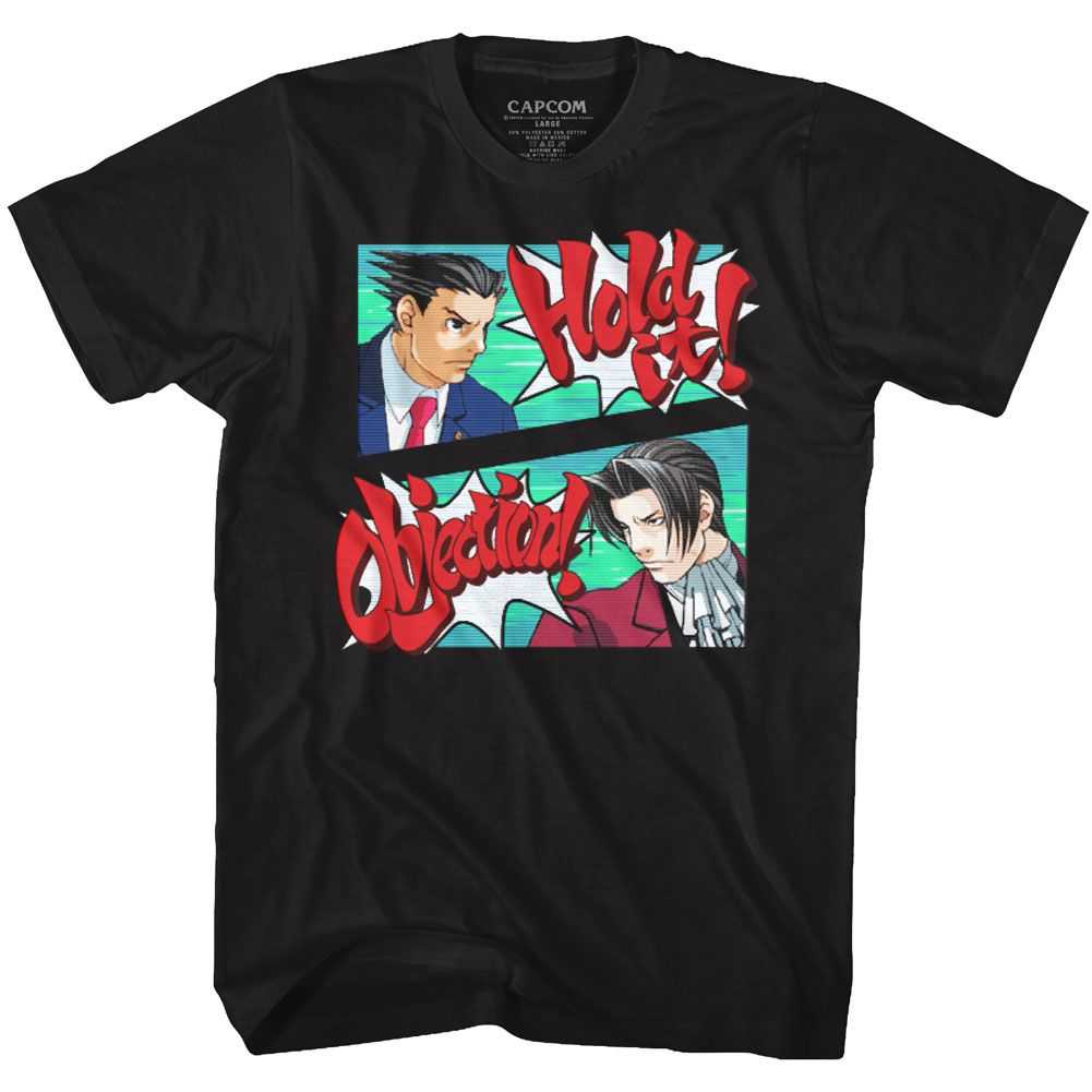 Ace Attorney - HOLD THE OBJECTION Adult Shirt
