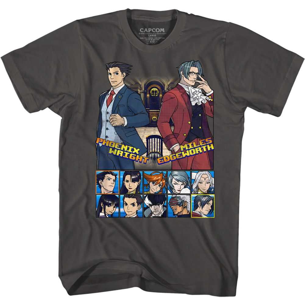 Ace Attorney - CHOOSE YOUR FIGHTER Adult Shirt