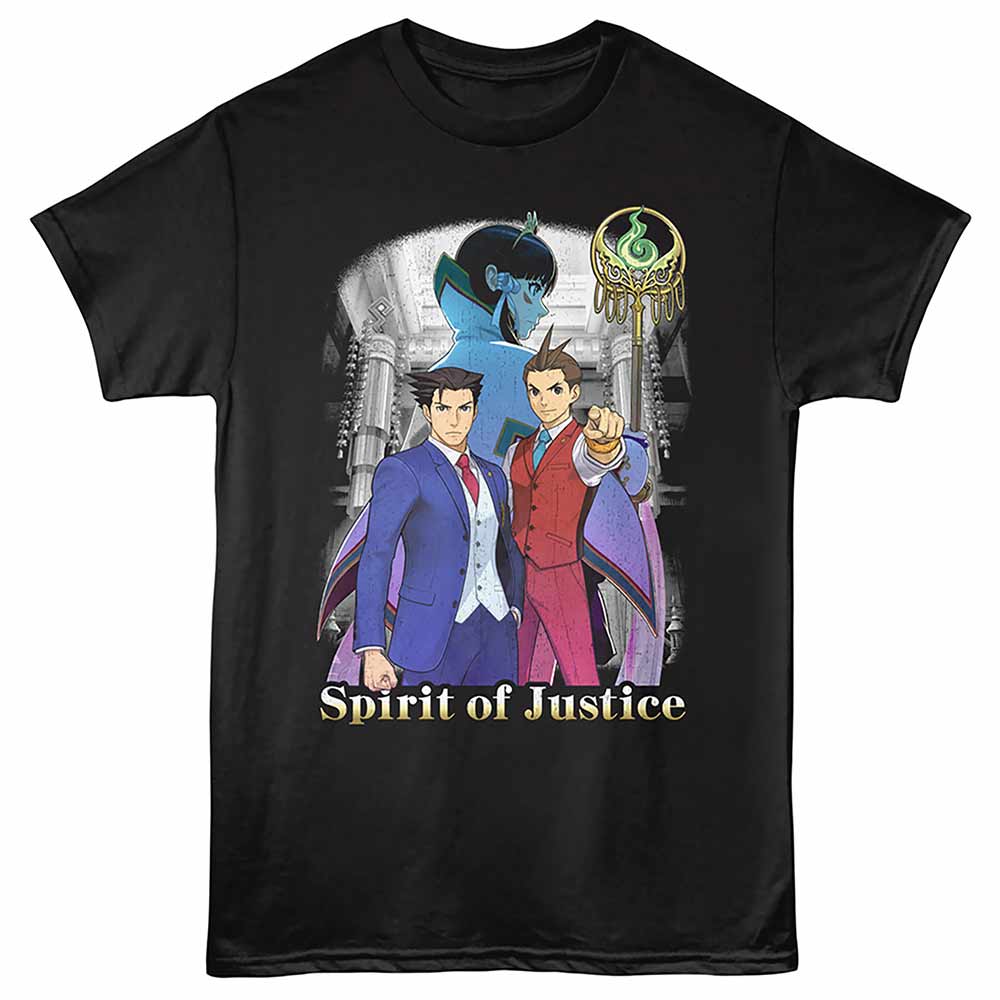 Ace Attorney - ACE ATTORNEY SPIRIT OF JUSTICE Adult Shirt