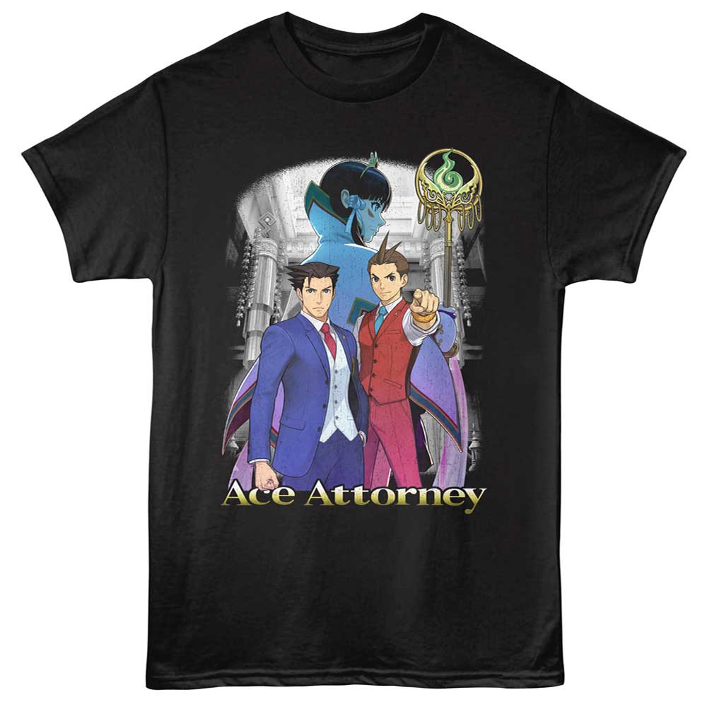 Ace Attorney - ACE ATTORNEY Adult Shirt
