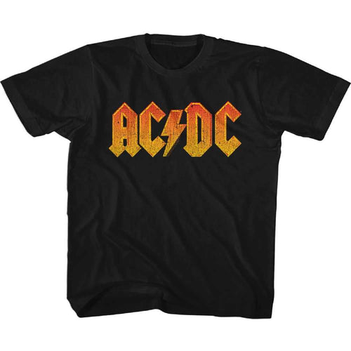 AC/DC - DISTRESS ORANGE Youth Shirt