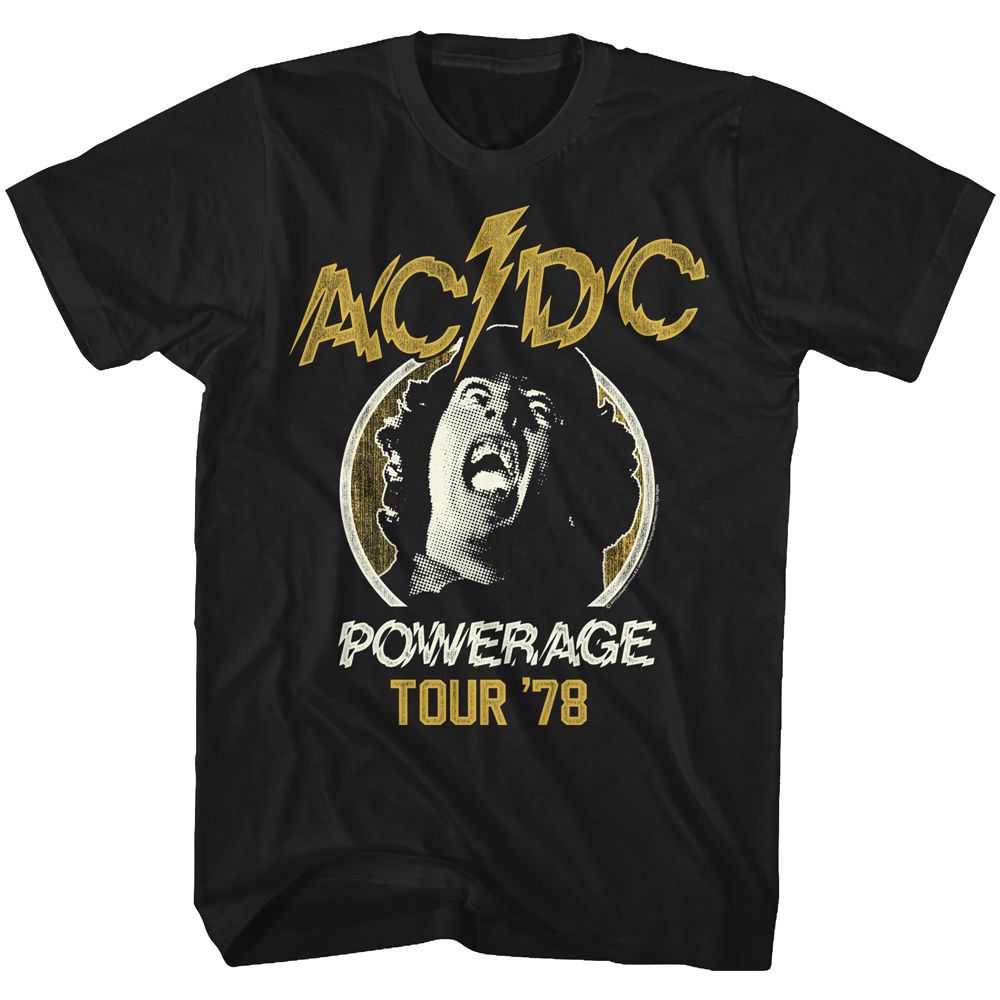 AC/DC - POWERAGE TOUR Adult Shirt