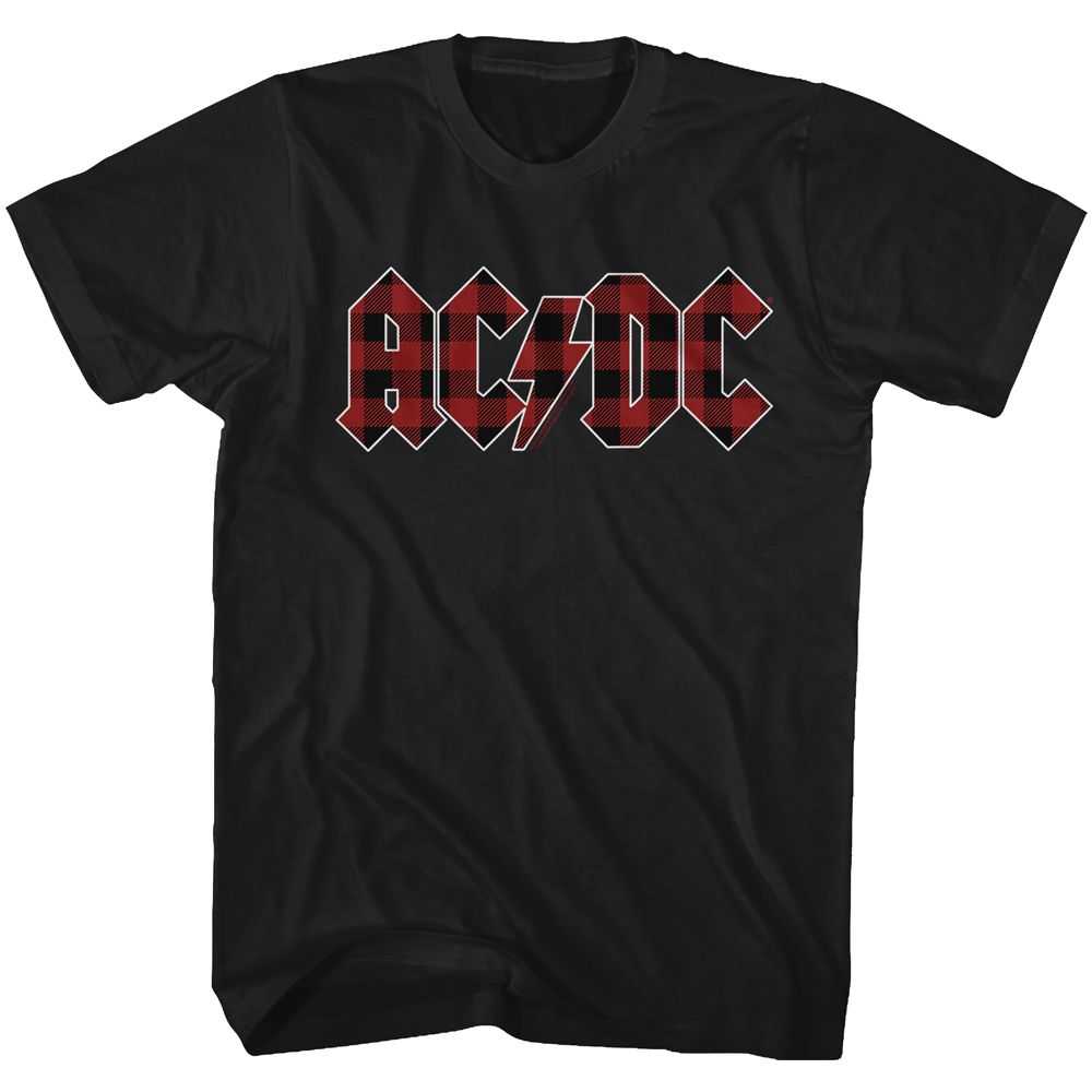 AC/DC - BACK IN PLAID Adult Shirt