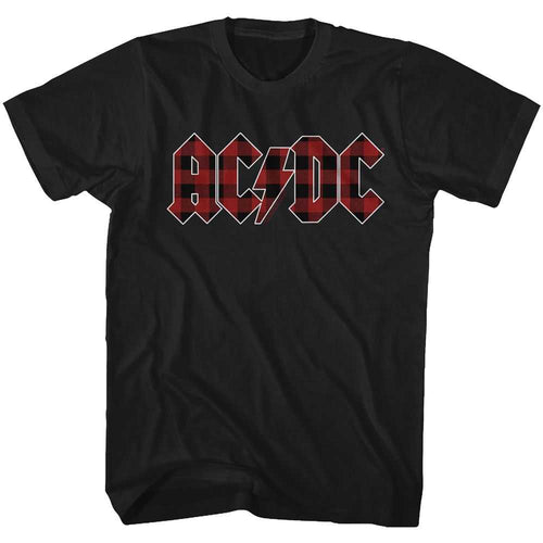 AC/DC - BACK IN PLAID Adult Shirt