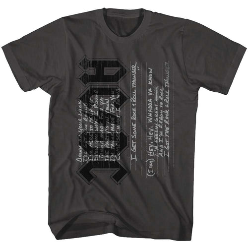 AC/DC - ROCK AND ROLL THUNDER TOUR Adult Shirt