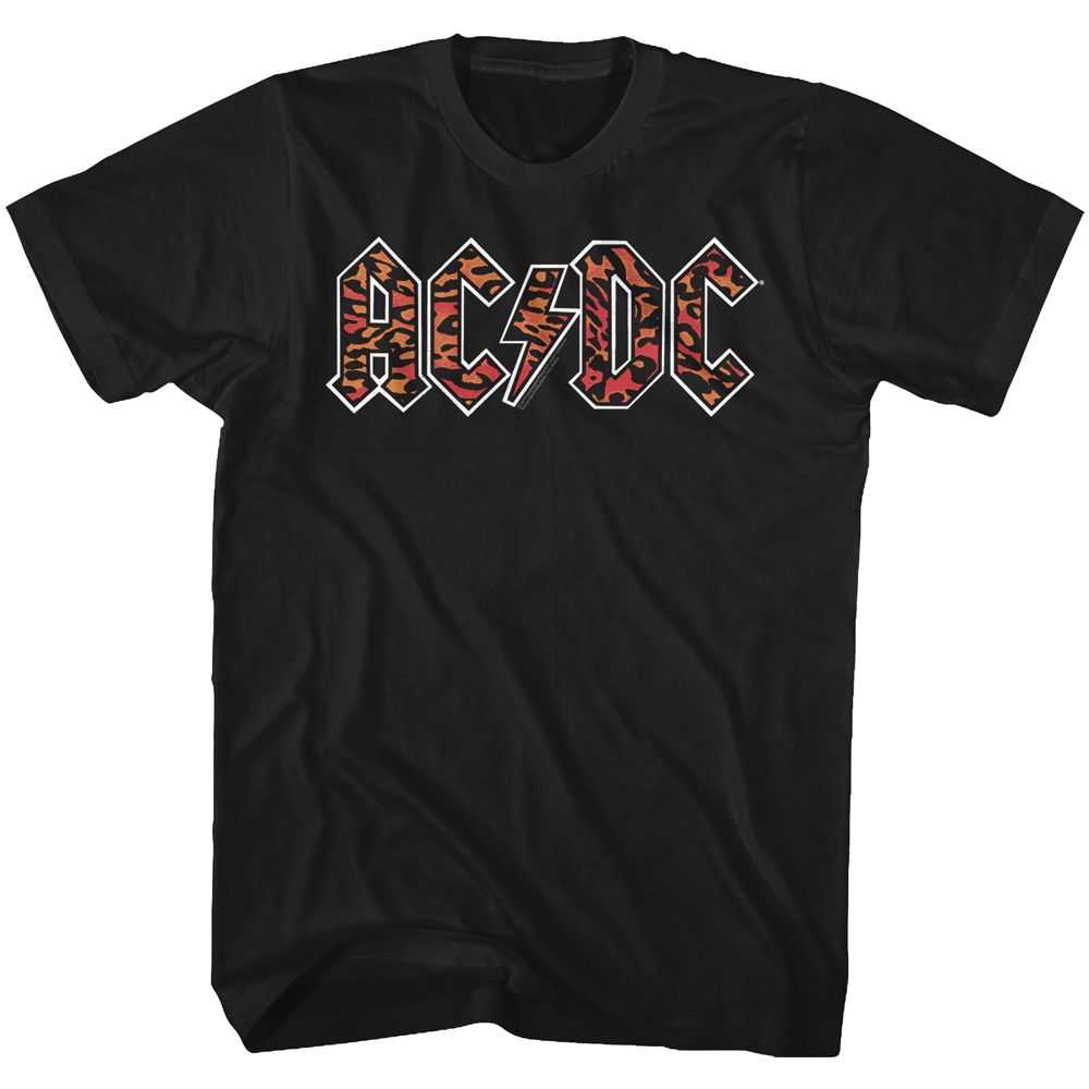 AC/DC - LEOPARD PRINT Adult Shirt