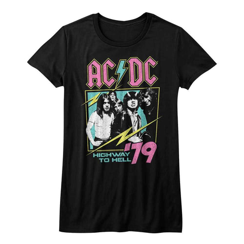 AC/DC - NEON HIGHWAY Adult Shirt