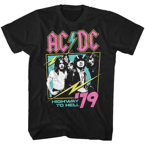 AC/DC - NEON HIGHWAY Adult Shirt