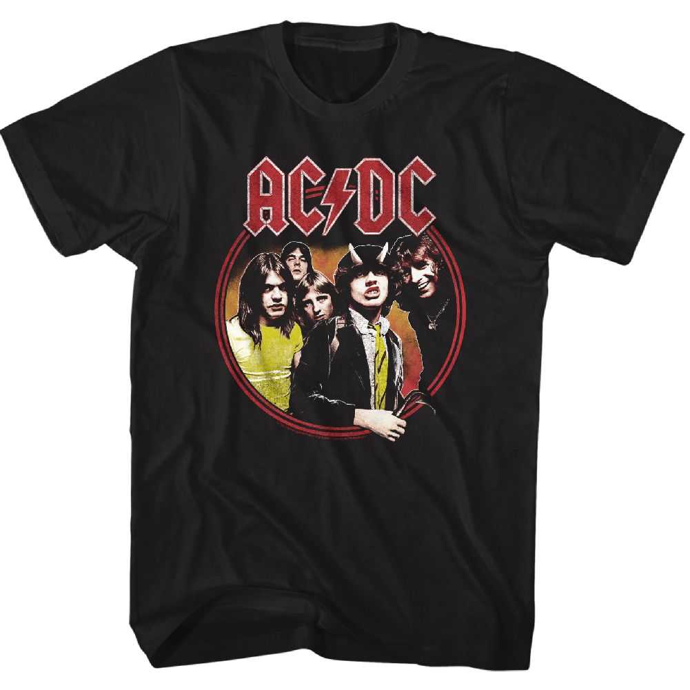 AC/DC - HIGHWAY TO HELL CIRCLE Adult Shirt