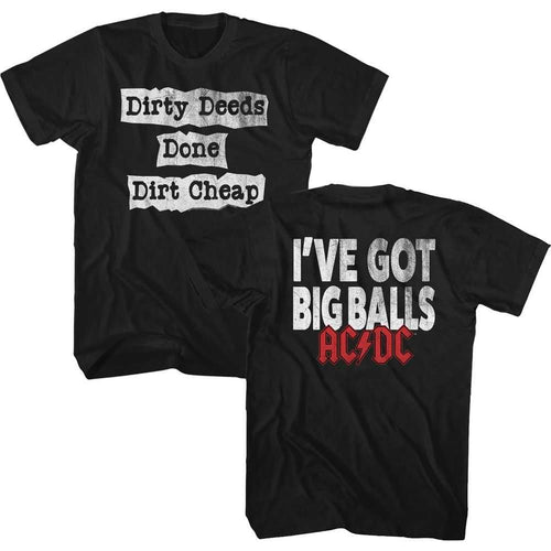 AC/DC - DIRT CHEAP Adult Shirt