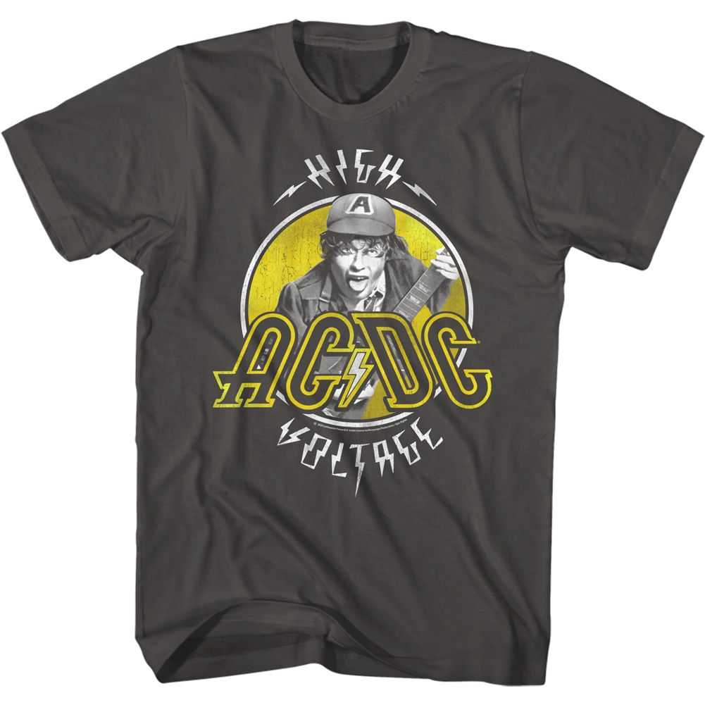 AC/DC - TWOTONE HIGH VOLTAGE Adult Shirt