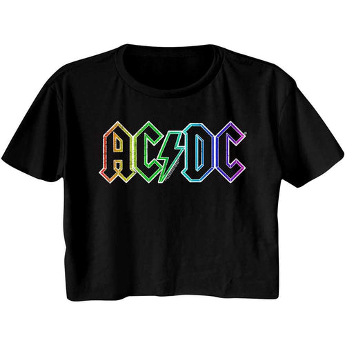AC/DC - RAINBOW LOGO Adult Shirt