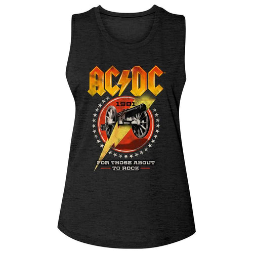 AC/DC - CANNON LIGHTNING Adult Shirt