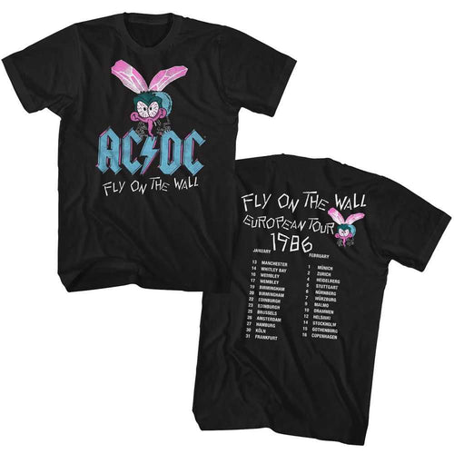 AC/DC - FLY WALL EURO TOUR Adult Shirt