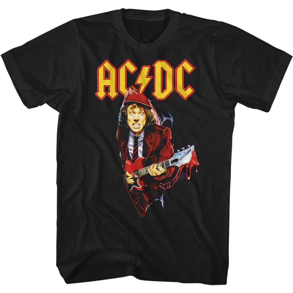 AC/DC - GUITAR DRIP Adult Shirt