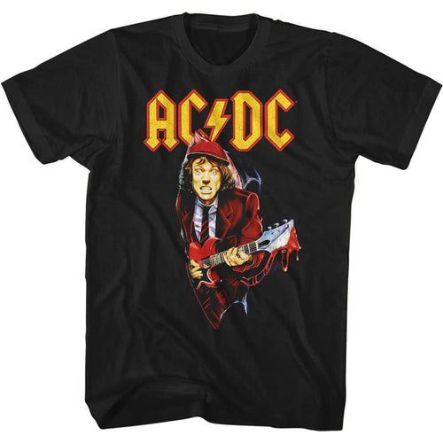 AC/DC - GUITAR DRIP Adult Shirt