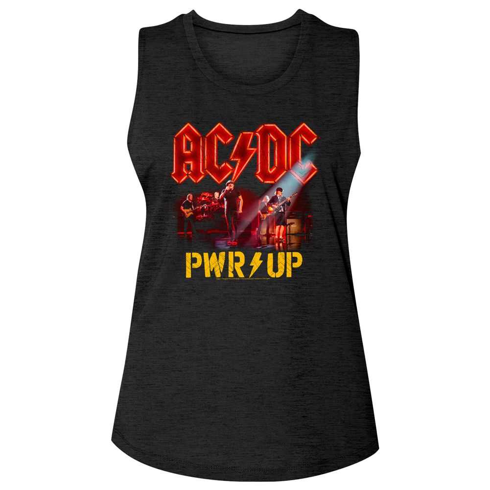 AC/DC - PWRUP BAND PHOTO Adult Shirt