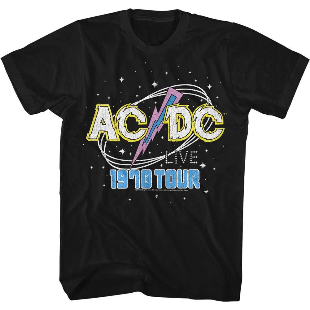 AC/DC - 1978 TOUR Adult Shirt
