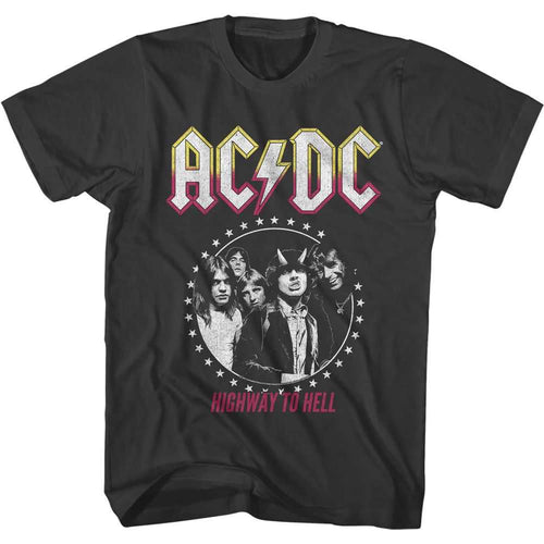 AC/DC - ACDC CIRCLE STARS Adult Shirt