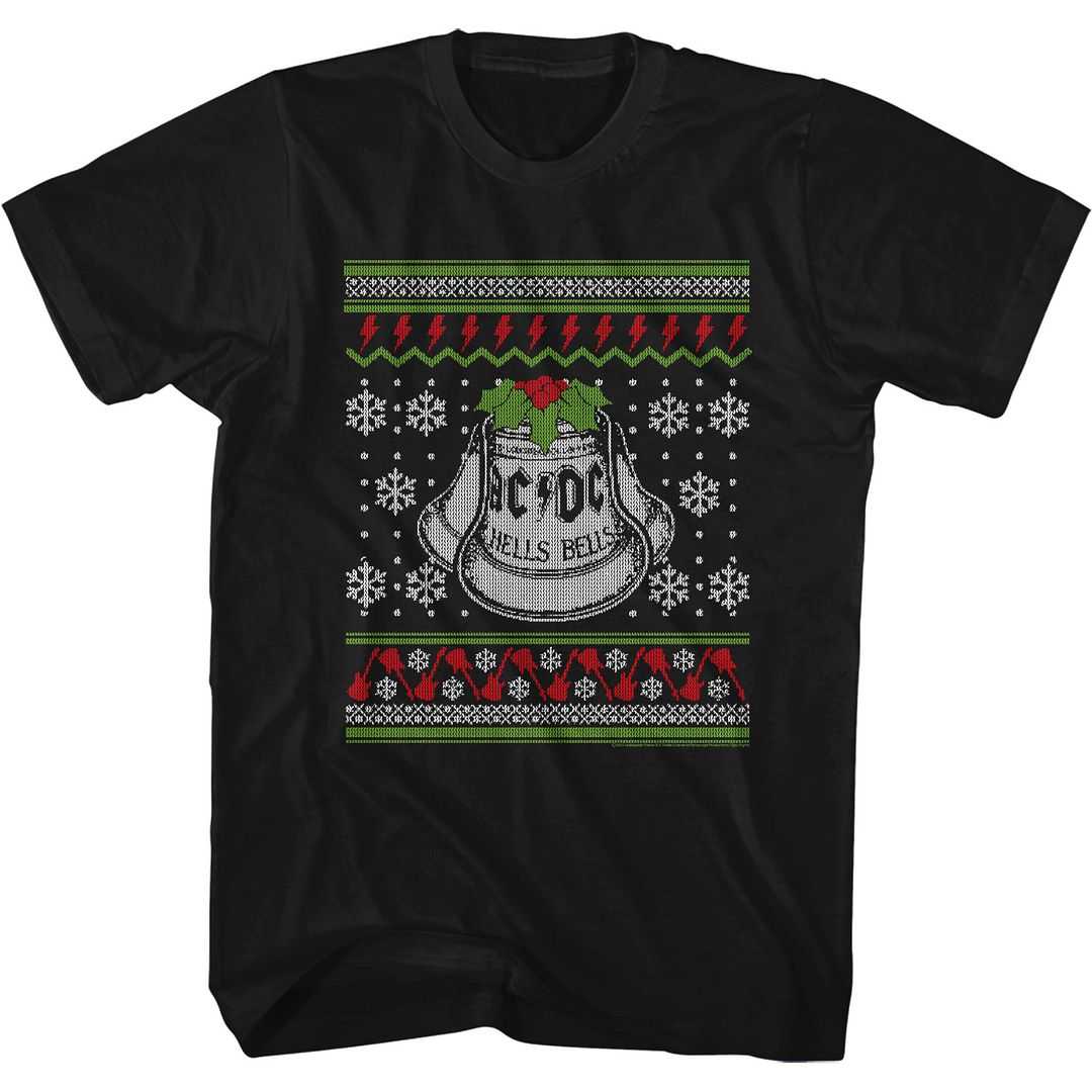 AC/DC - ACDC TACKY CHRISTMAS SWEATER Adult Shirt