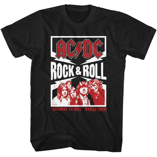 AC/DC - ACDC ROCK AND ROLL LIGHTNING Adult Shirt