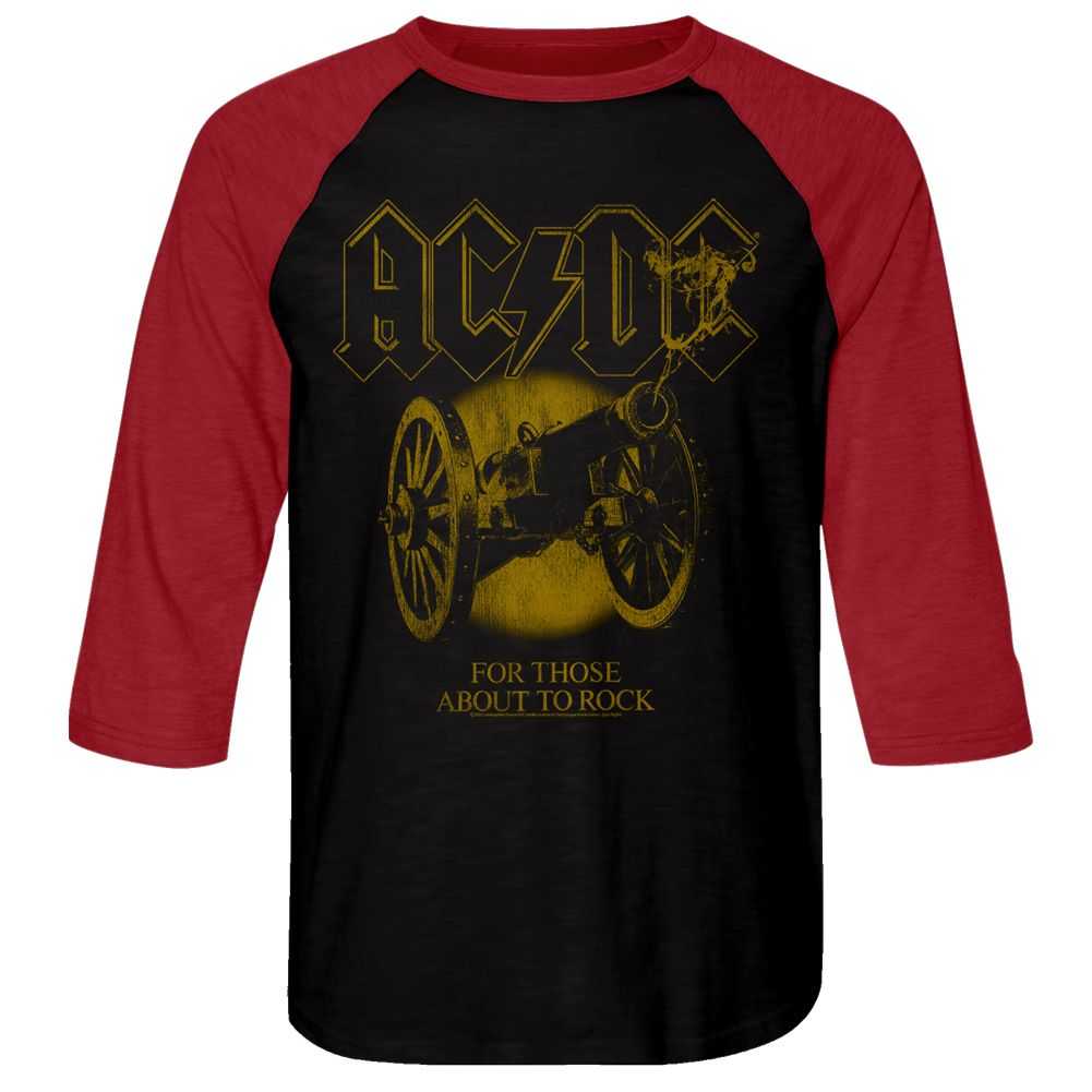 AC/DC - ACDC MONOCHROME FTATR Adult Shirt