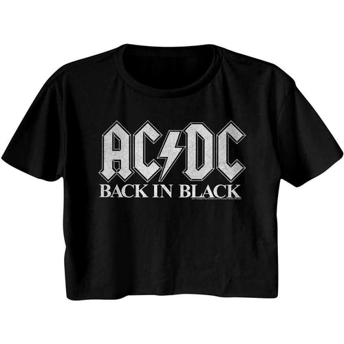 AC/DC - BACK IN BLK Adult Shirt
