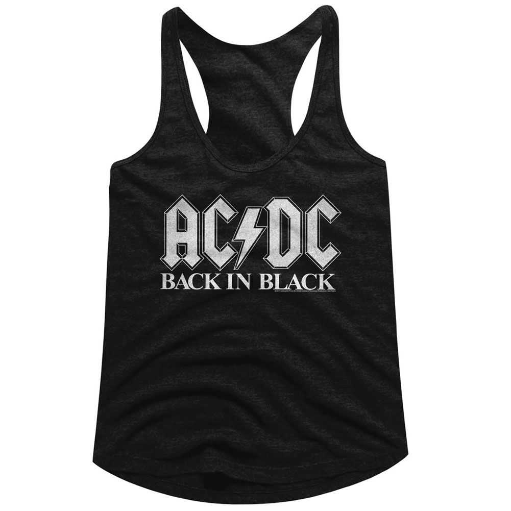 AC/DC - BACK IN BLK 2 Adult Shirt