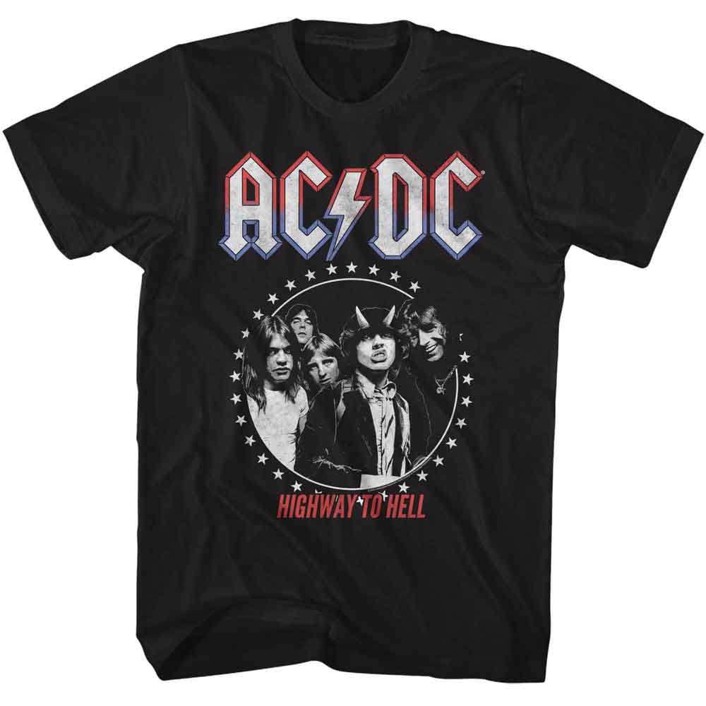 AC/DC - ACDC AMERICANA STAR CIRCLE Adult Shirt