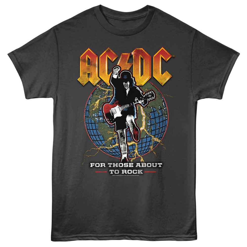 AC/DC - ACDC GLOBE WINGS Adult Shirt