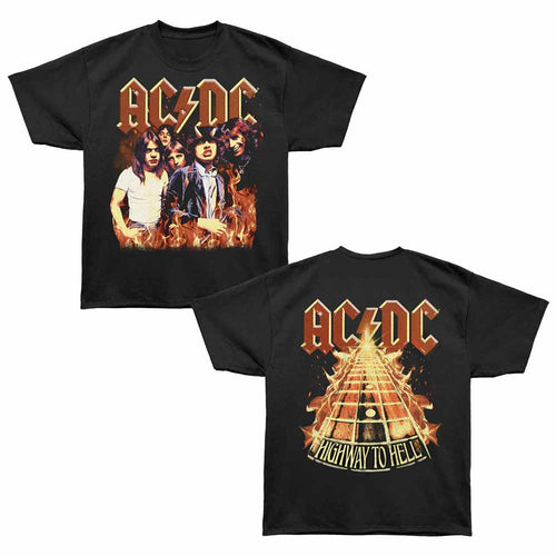 AC/DC - ACDC HIGHWAY TO HELL ROAD F B Adult Shirt