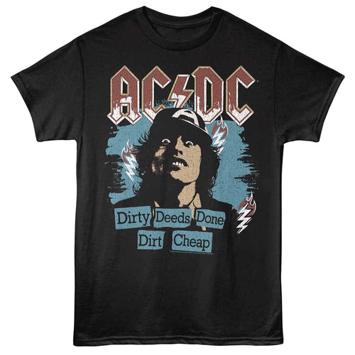 AC/DC - ACDC DIRTY DEEDS GRAPHIC Adult Shirt