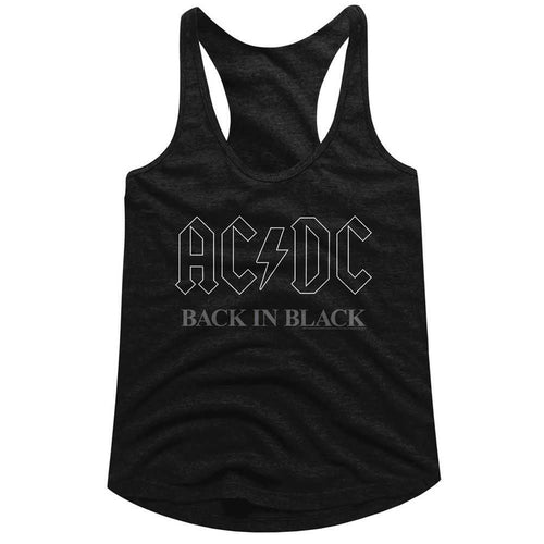 AC/DC - BACKINBLK3 Adult Shirt