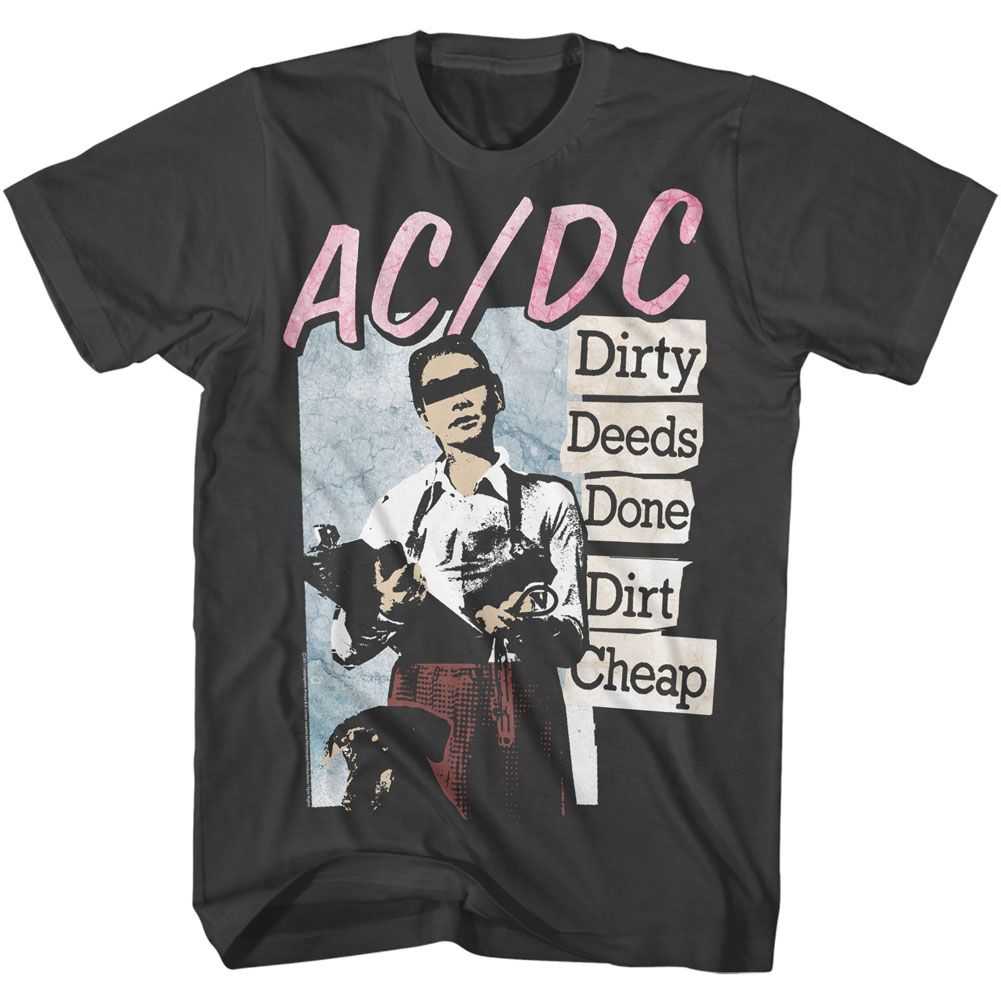 AC/DC - DIRTY DEEDS Adult Shirt