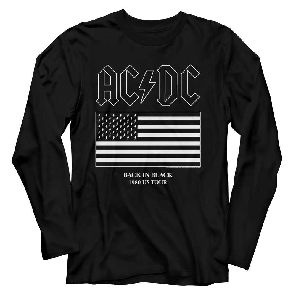 AC/DC - US TOUR FLAG Adult Shirt