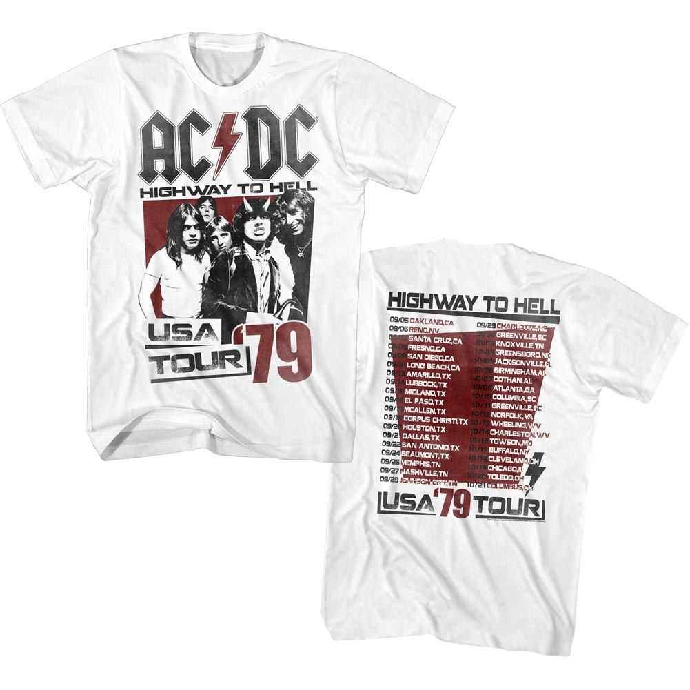 AC/DC - HTH TOUR 79 Adult Shirt