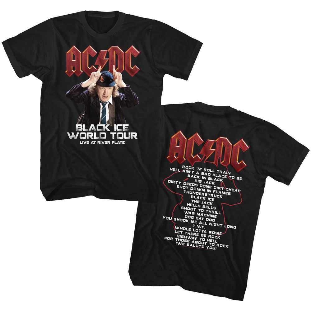 AC/DC - BLK ICE TOUR Adult Shirt