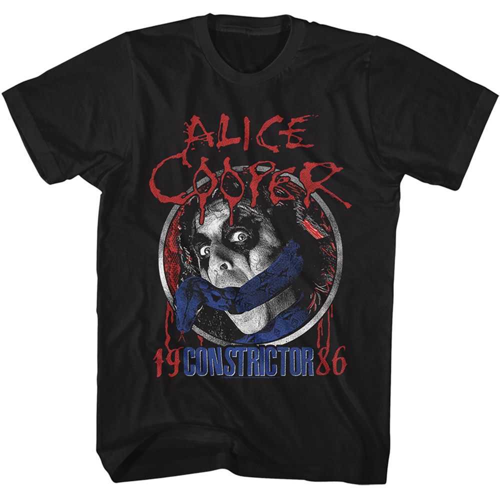 Alice Cooper - ALICE COOPER CONSTRICTOR 1986 Adult Shirt