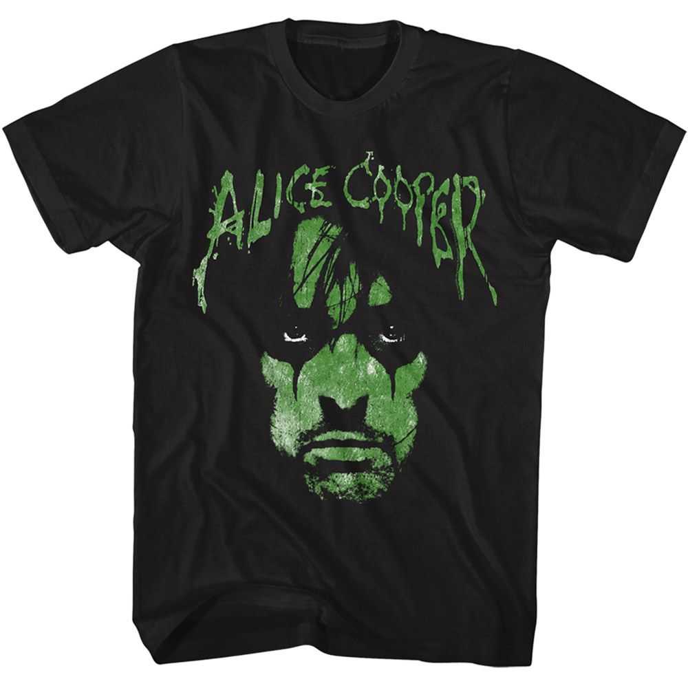 Alice Cooper - ALICE COOPER ALIEN FACE Adult Shirt