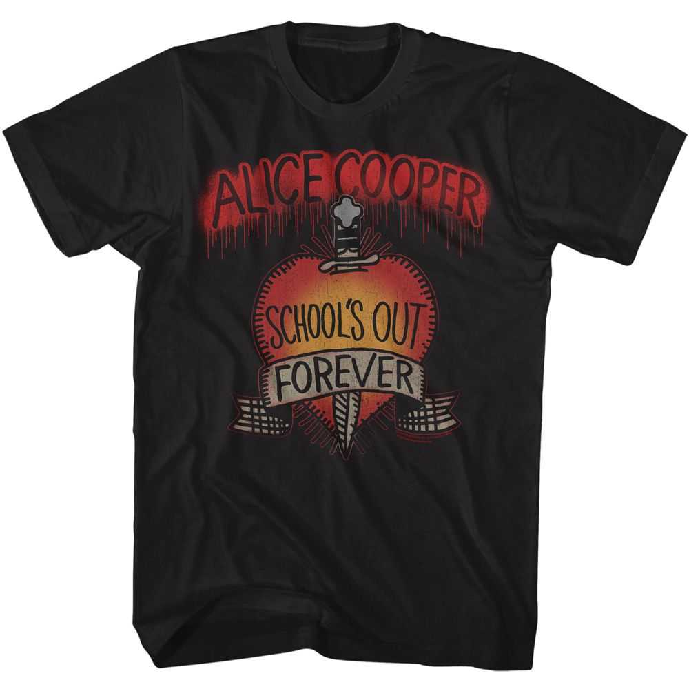 Alice Cooper - ALICE COOPER SCHOOLS OUT Adult Shirt
