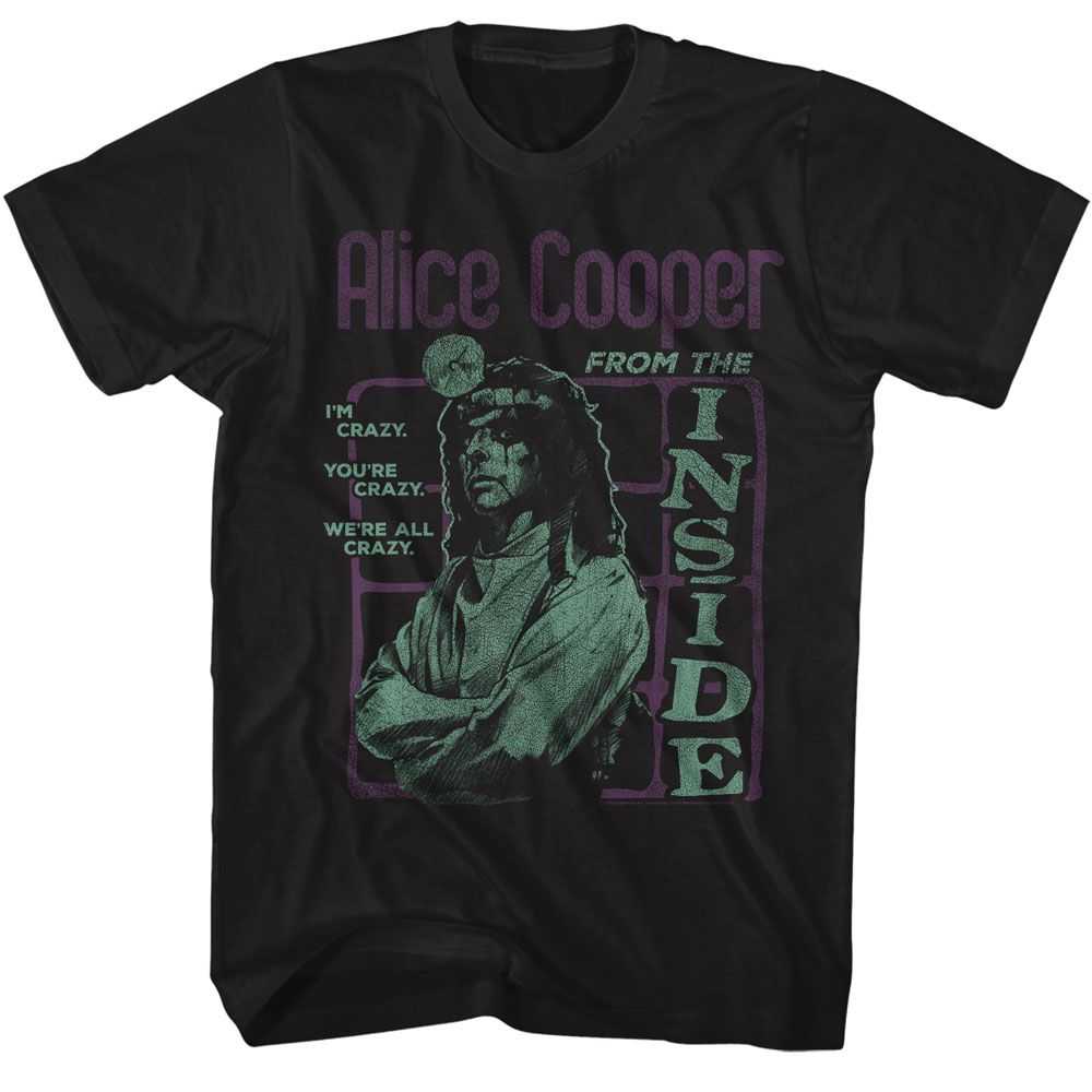 Alice Cooper - ALICE COOPER FROM THE INSIDE Adult Shirt