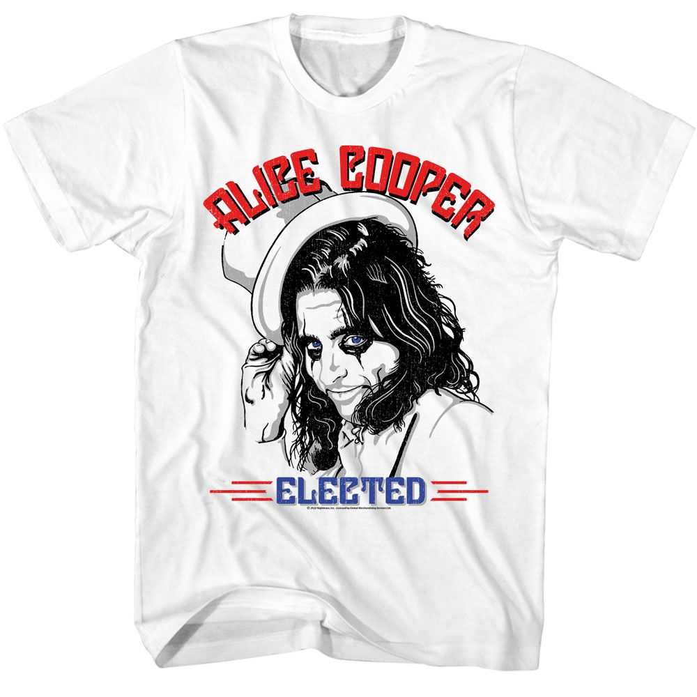Alice Cooper - ALICE COOPER ELECTED Adult Shirt