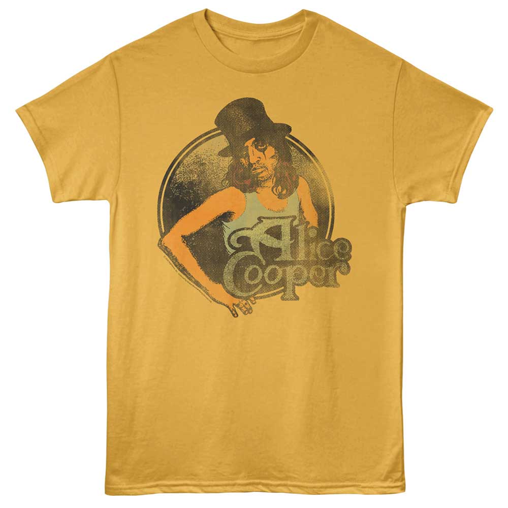 Alice Cooper - ALICE COOPER VINTAGE TOPHAT Adult Shirt