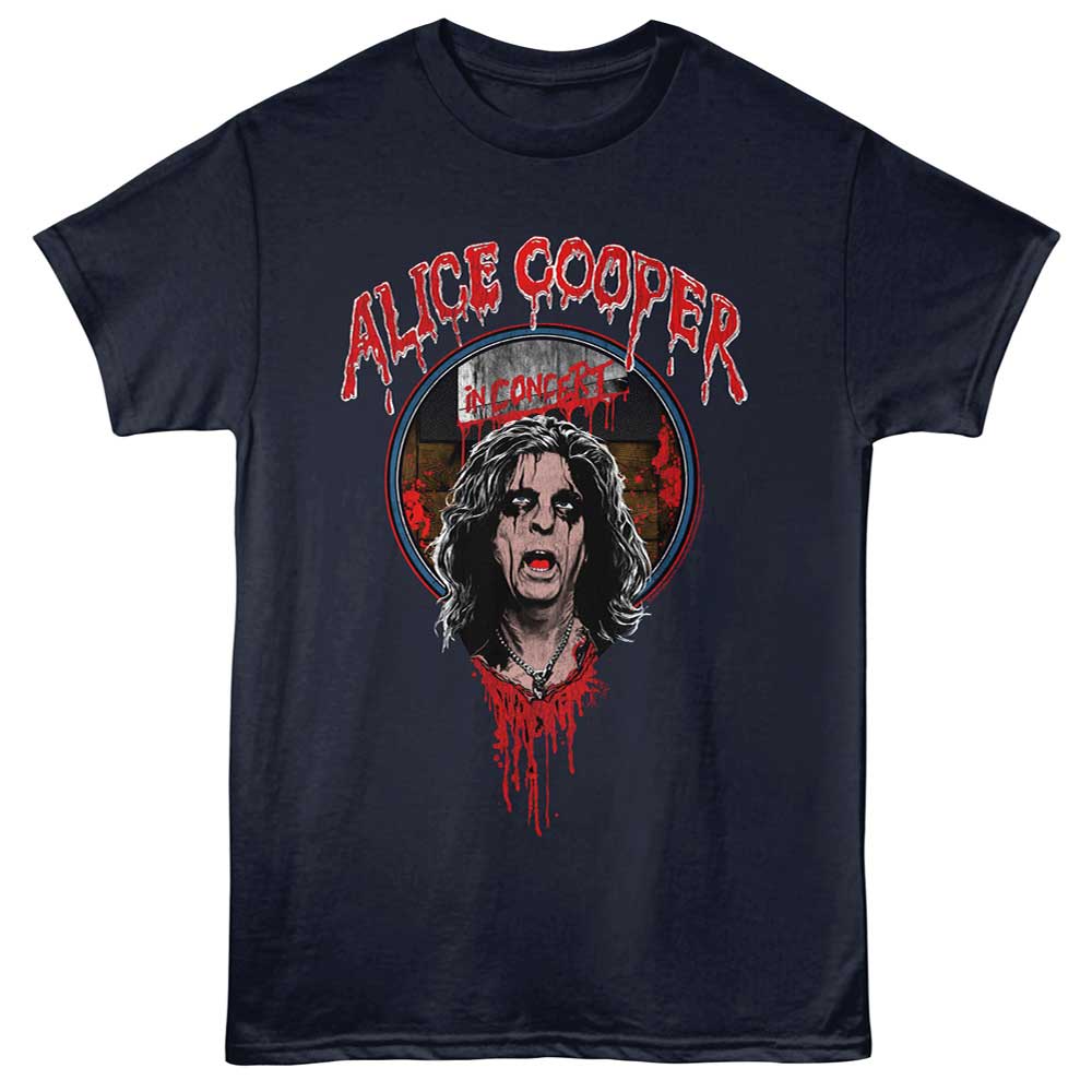 Alice Cooper - ALICE COOPER IN CONCERT Adult Shirt