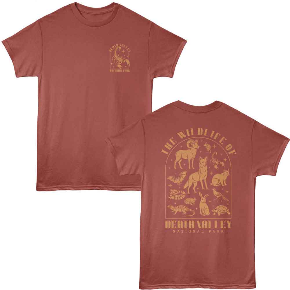 American Classics Parks - WILDLIFE OF DEATH VALLEY Adult Shirt