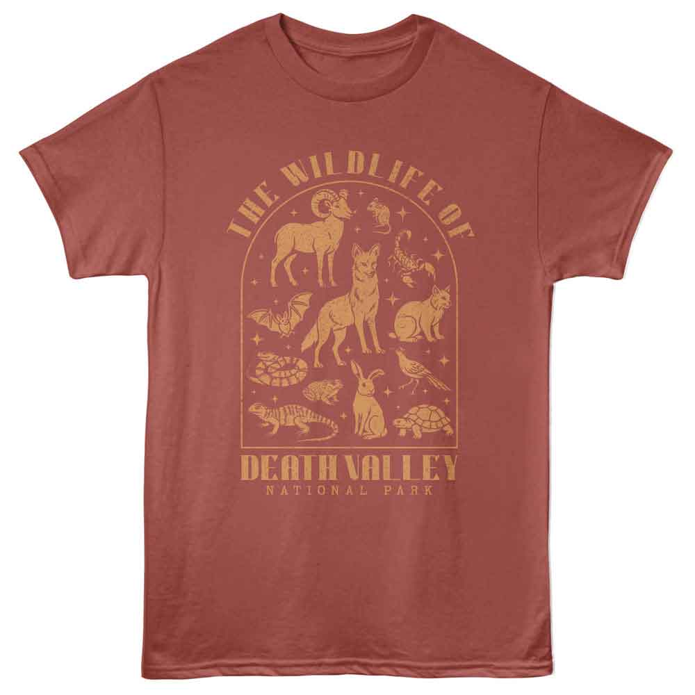 American Classics Parks - WILDLIFE OF DEATH VALLEY Adult Shirt