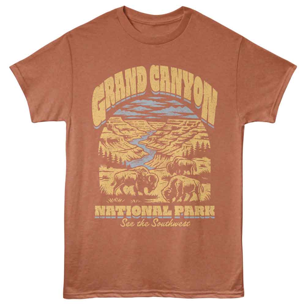American Classics Parks - CANYON SEE THE SOUTHWEST Adult Shirt